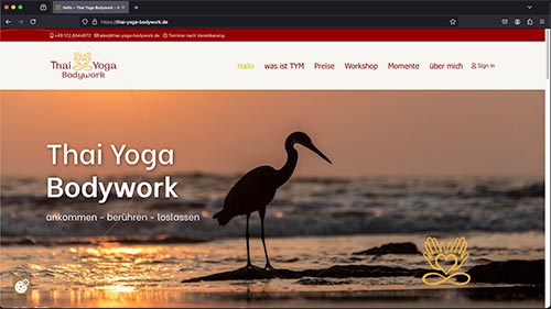 thai yoga bodywork